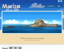 Tablet Screenshot of marizamovie.com